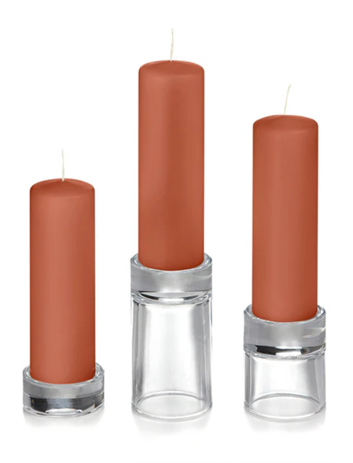 Pillar candles-toffee